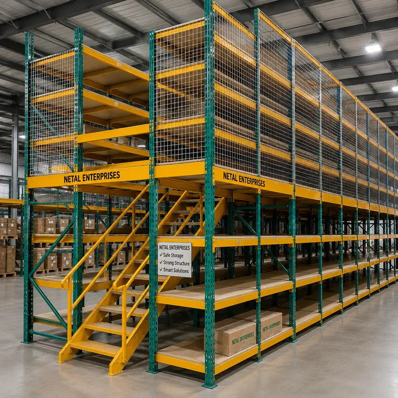 Mezzanine Floor Racking System