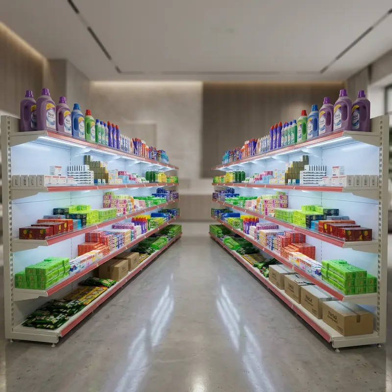 Hypermarket Display Racks