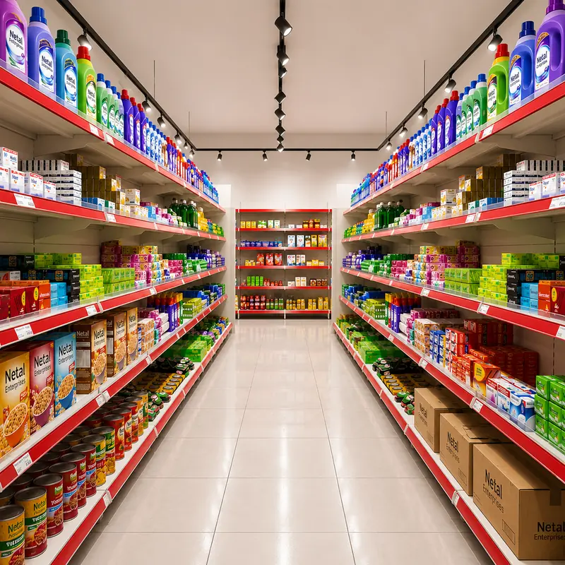 Supermarket Display Rack