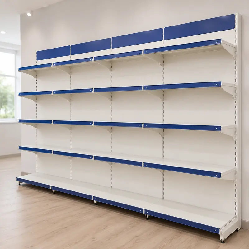 Supermarket Wall Gondola Rack